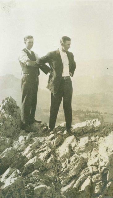 Carl Risvold on right Picture