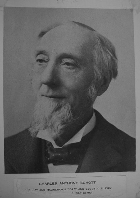 Charles Anton Schott, Chief Geodesist, Mathematician, and Magnetician of the Coast and Geodetic Survey for much of the latter half of the Nineteenth C Picture