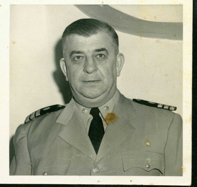 CDR Carl Mast in late 1940's. Picture