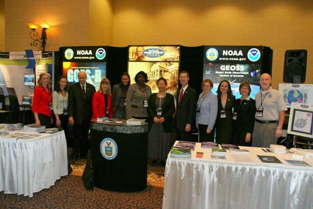 NOAA's 200th Celebration sponsored school tours at the National Space Symposium and held an art contest for area school children themed 