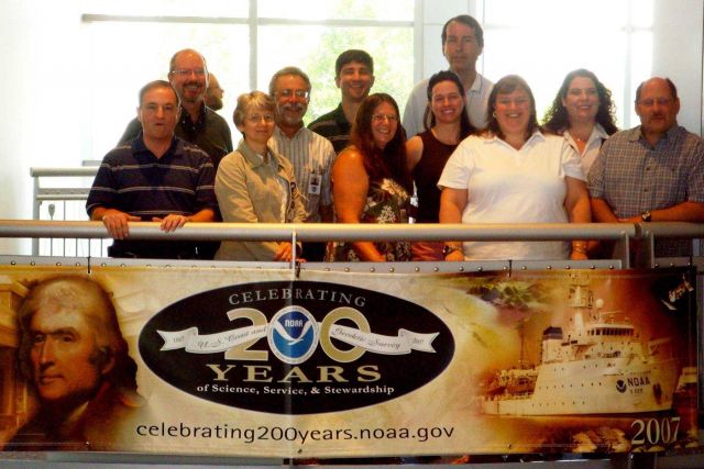 Greetings from the NOAA Fisheries NEPA (National Environmental Policy Act) coordinators who met at the David Skaggs Research Center in June Picture
