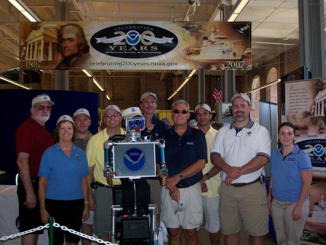 The Communication and Education Division of the National Ocean Service teamed up with the Des Moines' National Weather Service at the Iowa State Fair  Picture