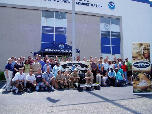 Greetings from OMAO's Marine Operations Center - Atlantic and NOS's Atlantic Hydrographic Branch! This is the proud homeport of NOAA Ships RUDE and TH Picture