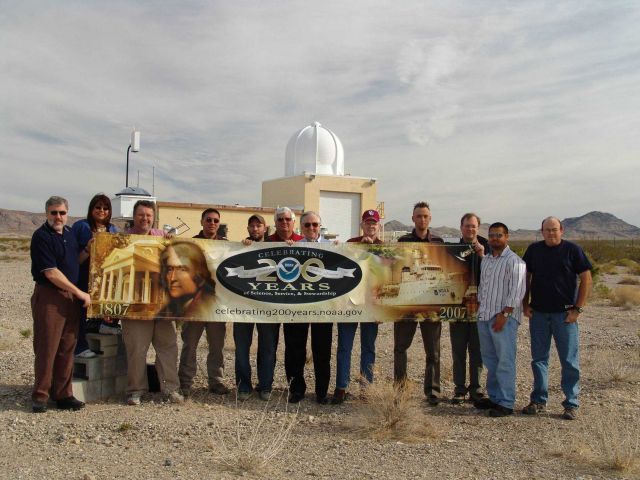 Greetings from the NOAA Air Resources Laboratory, Special Operations and Research Division, Desert Rock Meteorological Observatory, which provides met Picture