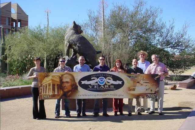 Greetings from the Desert Southwest! The NOAA National Weather Service Forecast Office in Tucson, AZ, is located on the University of Arizona campus a Picture