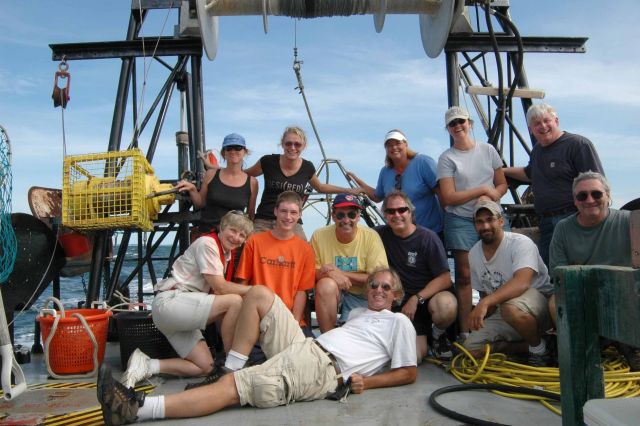 NOAA NMFS Milford Laboratory and partners teamed up to provide a Teacher Research Experience on board the NOAA R/V Loosanof Picture