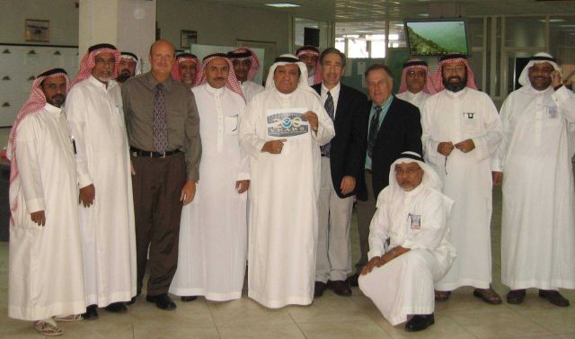 Greetings from Saudi Arabia! Charlie Paxton from NOAA's Tampa Bay Area National Weather Service office, Jeffrey Stuart from NOAA's National Weather Se Picture