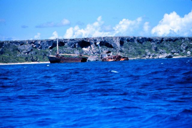 The reefs off Mona Island are the resting grounds for many ships Picture