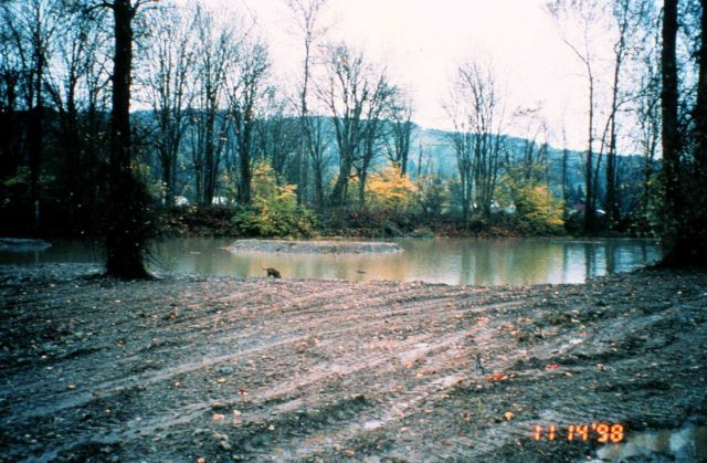 This image was taken immediately after construction and restoration were completed Picture