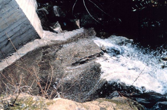 A high flow event, preconstruction Picture