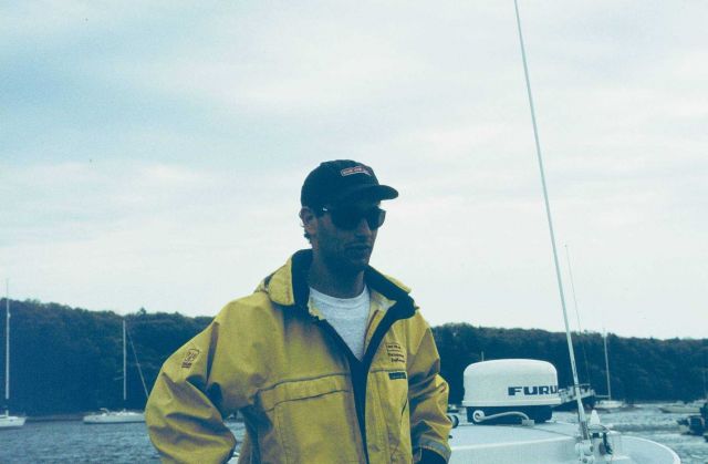 John Torgan of Save the Bay, RI volunteered Save the Bay vessels and manpower as a contribution to the restoration effort. Picture
