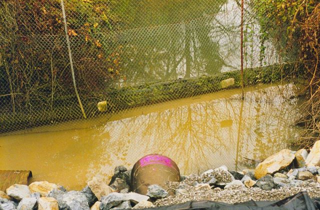 Hamm Creek, a Coastal America project to restore salmon spawning habitat. Picture