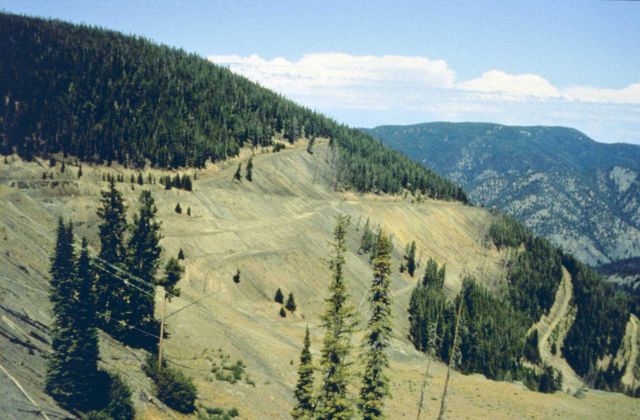 Part of the Blackbird Mine site, the Bucktail drainage basin Picture