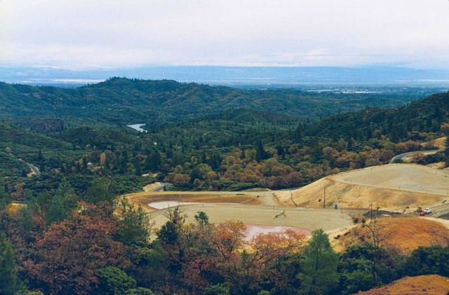 Minnesota Flats; note the Spring Creek arm of Keswick Reservoir in the background. Picture