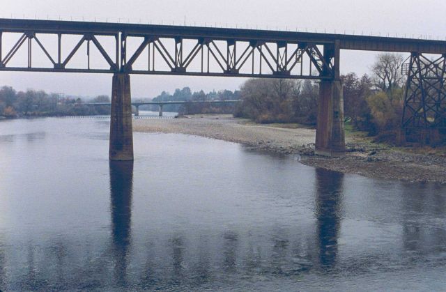 The Sacramento River at Redding, CA Picture