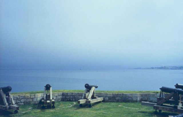 Fort Phoenix at the SE entrance of New Bedford Harbor. Picture