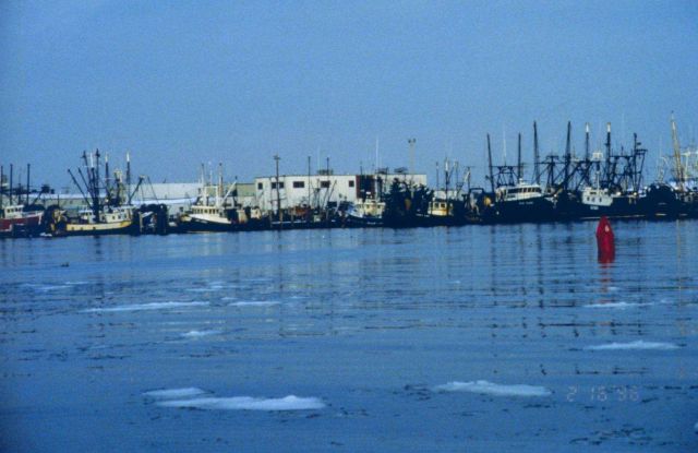 The port at Point Judith Pond. Picture
