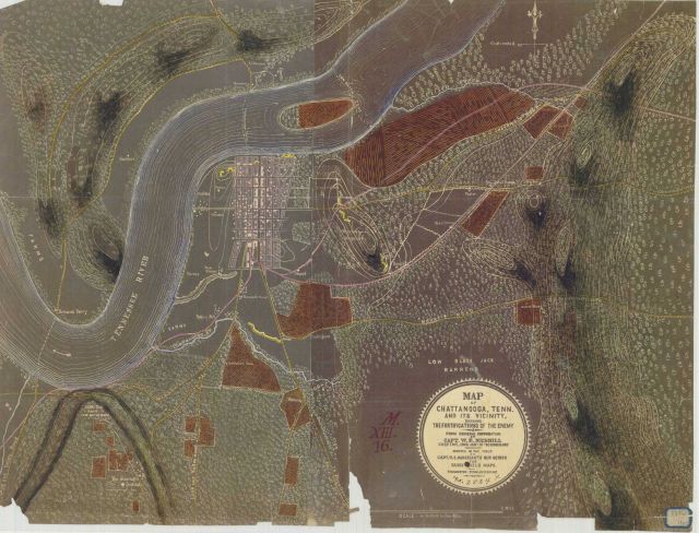 Field map of Chattanooga, Tenn Picture