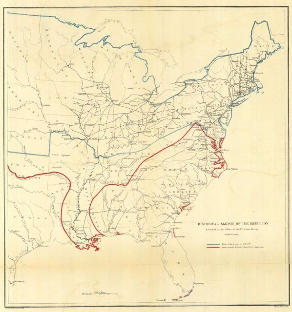 Historical Sketch of the Rebellion, published at the office of the U.S Picture