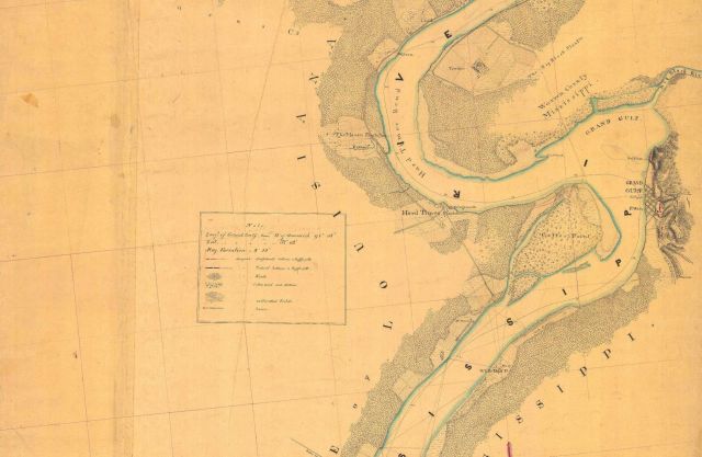 Portion of T-Sheet that went into construction of Mississippi River Sheet No Picture