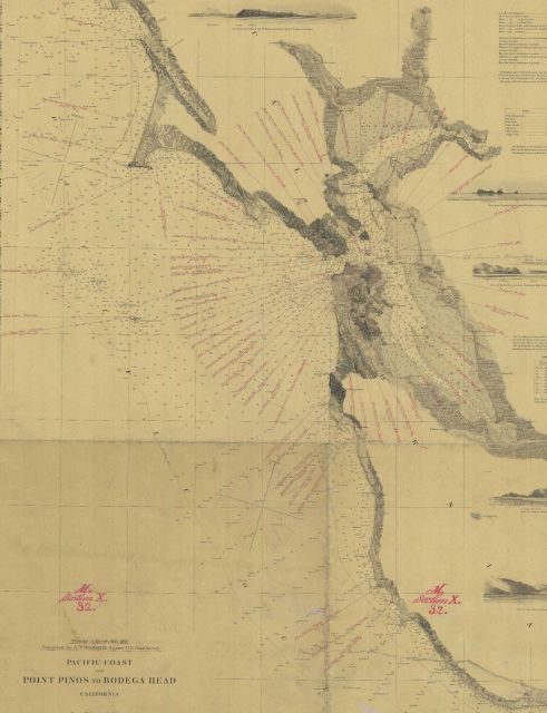Blowup of map of Wrecks to March 18th, 1873 Picture