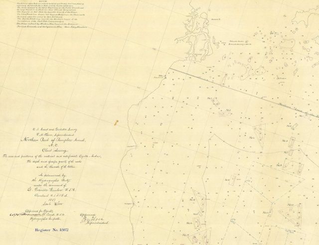 Hydrographic survey H-1862 of 