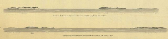 View from the Eastward of Monhegan Island, the Light bearing W.N.W Picture