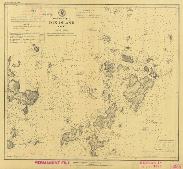 Approaches to Dix Island, Maine Picture