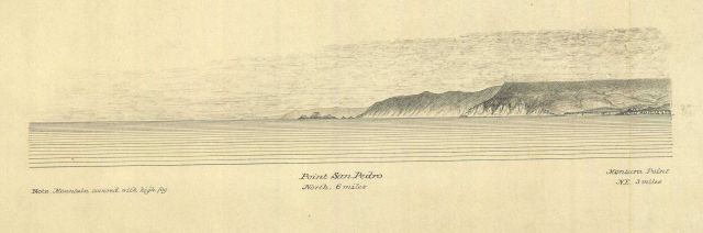 Coastal view of Point San Pedro and Montara Point. Picture