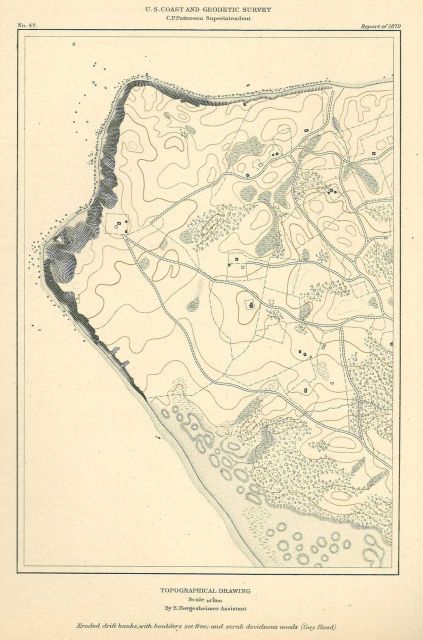 Commemorative chart of Yorktown Peninsula area celebrating 100th Anniversary of the victory at Yorktown Picture