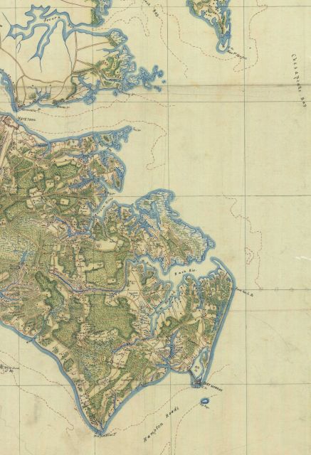Military Map of the Peninsula 