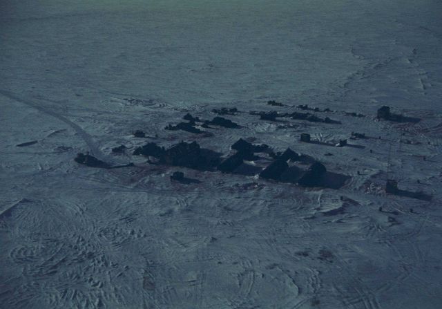 Base camp from the air Picture