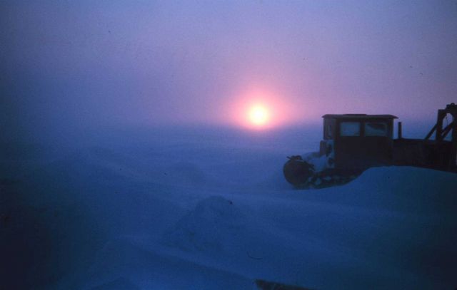 Time to start digging out the equipment covered by snow over the winter Picture