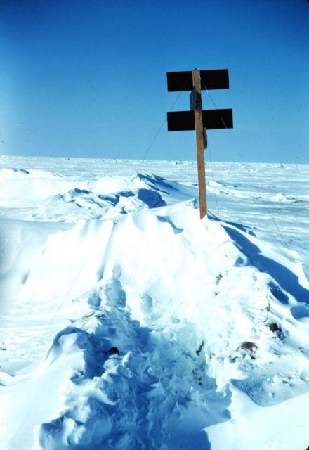 A reconnaissance signal prior to triangulation observations at Patko Island Picture