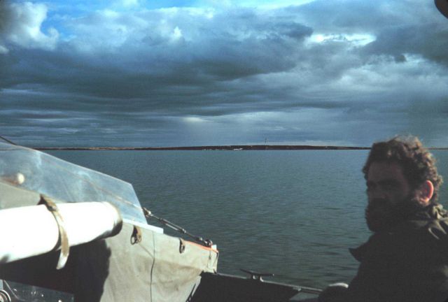 A cloudy day at Tigvariak - length of beard indicates nearing end of season Andrew F Picture