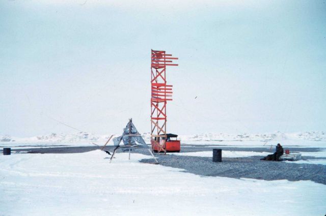 Observing party on a barrier island Picture
