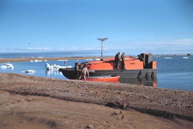 Survey launch at Cross Island Picture