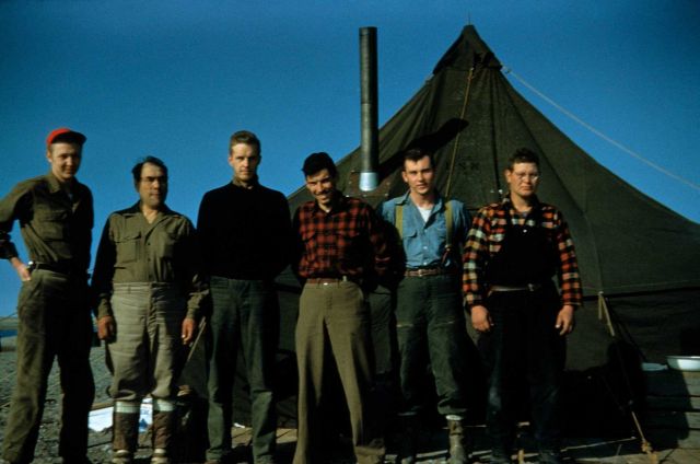 Launch 15 crew - Stan Jeffers, Abe Simmons, Harley Nygren, Jerry Gray, Ted Shanahan, and Harry Lantzy Picture