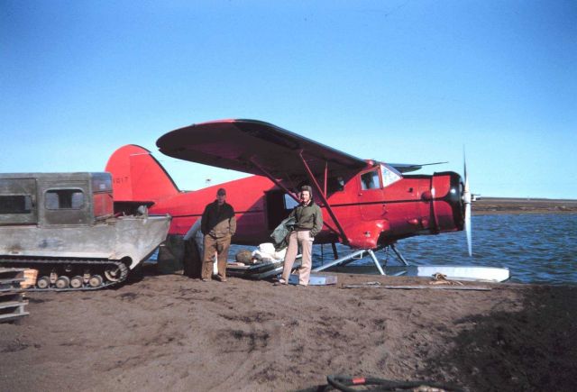 Unloading a float plane - Ensign Eugene W Picture
