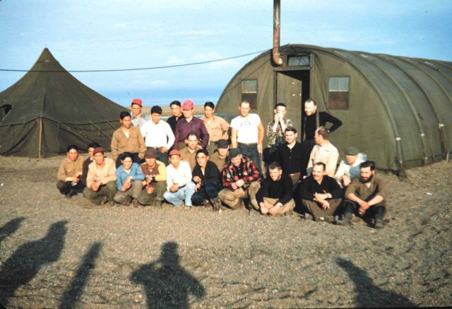 The crew at Oliktok Point Picture