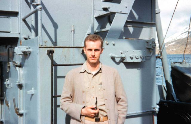 Lieutenant Harley Nygren on the PATHFINDER Picture