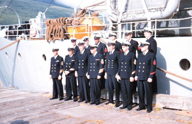 PATHFINDER chiefs - the year following this picture, crew navy-style uniforms were no longer mandatory for crew and chiefs. Picture