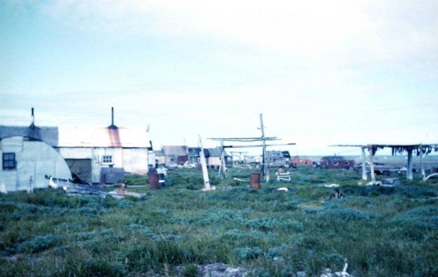 Gambell - the largest city on St Picture