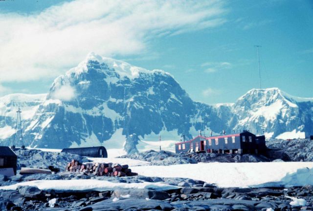 The abandoned base at Port Lockroy Picture