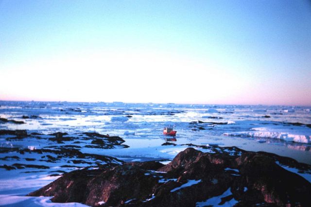 Looking NW from the top of Galindez Island Picture