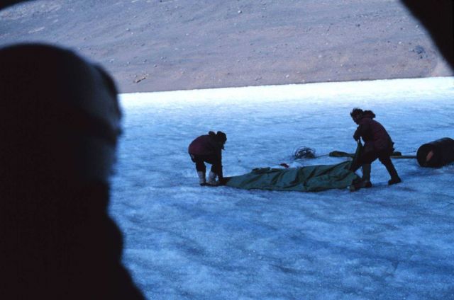 Survival exercises prior to debarking for South Pole Picture
