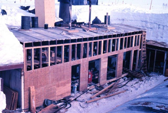 Construction zone at the South Pole Picture