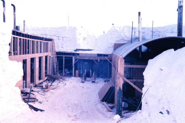 Construction zone at the South Pole Picture