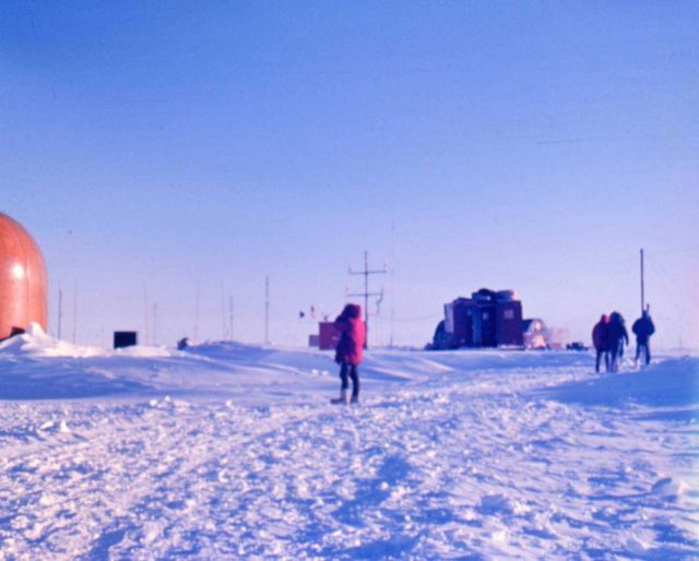 Main street of the South Pole Station Picture