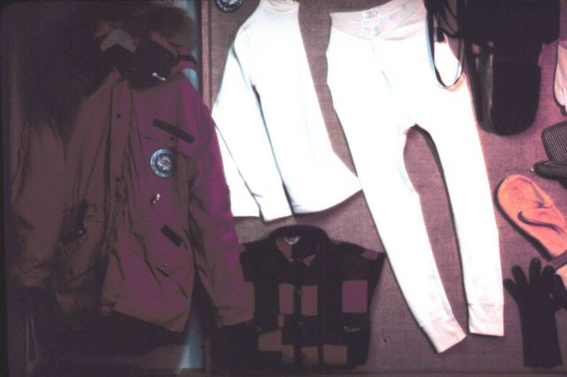 What the well-dressed scientist wears at South Pole Station. Picture